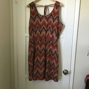 Tribal print dress